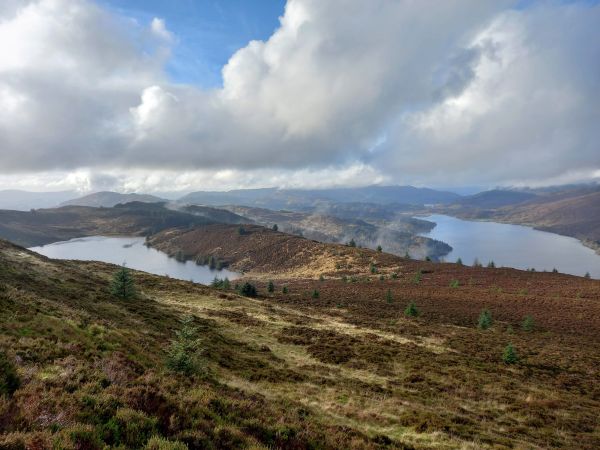 Gullipen ridge to Trossachs
